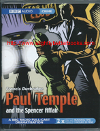 Durbridge, Francis. "Paul Temple and the Spencer Affair", published in 2004 by BBC Audiobooks, in cassette format, 3 hrs 20 minutes running time. Condition: checked and fully working. Probably only used once. Price: &pound;1.99, not including post and packing, which is Amazon's standard charge (currently &pound;2.80 for UK buyers and more for overseas customers)