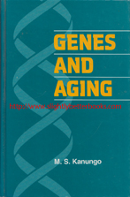 Kanungo, M. S. 'Genes and Aging', published in 1994 in the United States by Cambridge University Press, in hardback, 322pp, ISBN 0521382998. Condition: very good, neat, clean and tidy copy, well looked-after. Price: &pound;5.00, not including post and packing, which is Amazon UK's standard charge (currently &pound;2.80 for UK buyers, more for overseas customers)