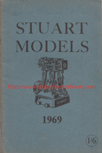 Stuart Turner Ltd. 'Stuart Models 1969', published in January 1969 by Stuart Turner Models Ltd and listing all of their products for sale. Condition: good, but vintage - has a very slightly discoloured cover and fading to the spine. Price: &pound;11.99, not including post and packing, which is Amazon UK's standard charge (&pound;2.80 for UK buyers, more for overseas customers)