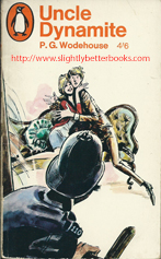 Wodehouse, P. G. 'Uncle Dynamite', published in 1966 in Great Britain in paperback, pp.250, no ISBN. Condition: good, but vintage with rubbing and mild creasing to the cover edges and corners. The internal pages are clean and tidy, but foxed. Price: £3.00, not including post and packing